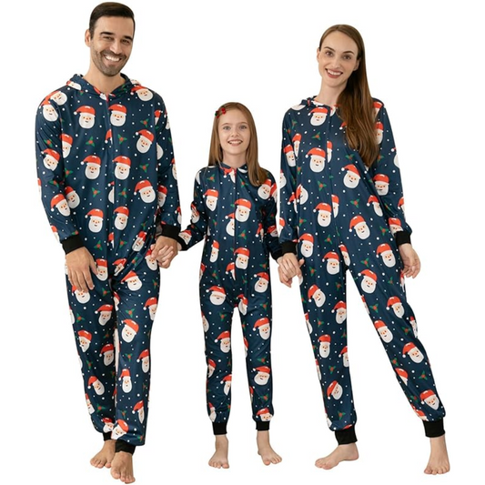 Kerstpyjama Familie Zachte Stof Gezellige Kerstkleding - StudioMarella