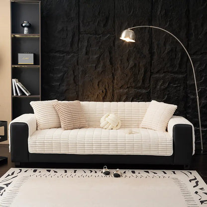 Waterdichte Eenzits Bankhoes 70×180 cm – Antislip Fleece Beschermer voor Fauteuil & Sofa Meubelbescherming