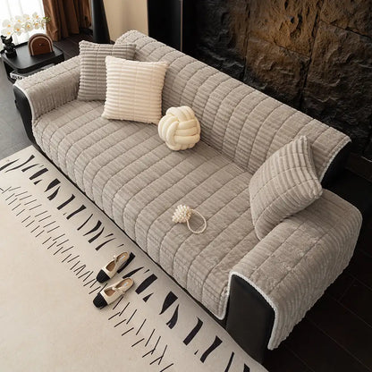 Waterdichte Eenzits Bankhoes 70×180 cm – Antislip Fleece Beschermer voor Fauteuil & Sofa Meubelbescherming