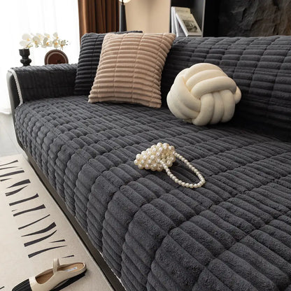 Waterdichte Eenzits Bankhoes 70×180 cm – Antislip Fleece Beschermer voor Fauteuil & Sofa Meubelbescherming