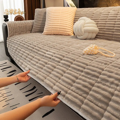 Waterdichte Eenzits Bankhoes 70×180 cm – Antislip Fleece Beschermer voor Fauteuil & Sofa Meubelbescherming