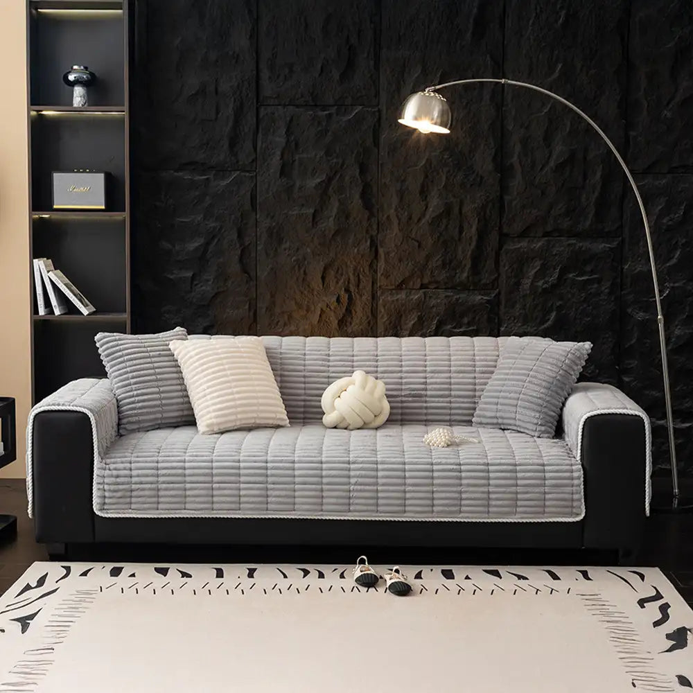 Waterdichte Eenzits Bankhoes 70×180 cm – Antislip Fleece Beschermer voor Fauteuil & Sofa Meubelbescherming