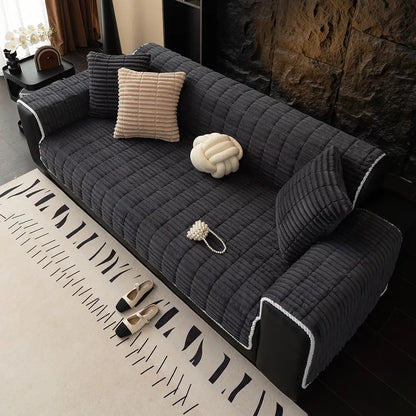 Waterdichte Eenzits Bankhoes 70×180 cm – Antislip Fleece Beschermer voor Fauteuil & Sofa Meubelbescherming