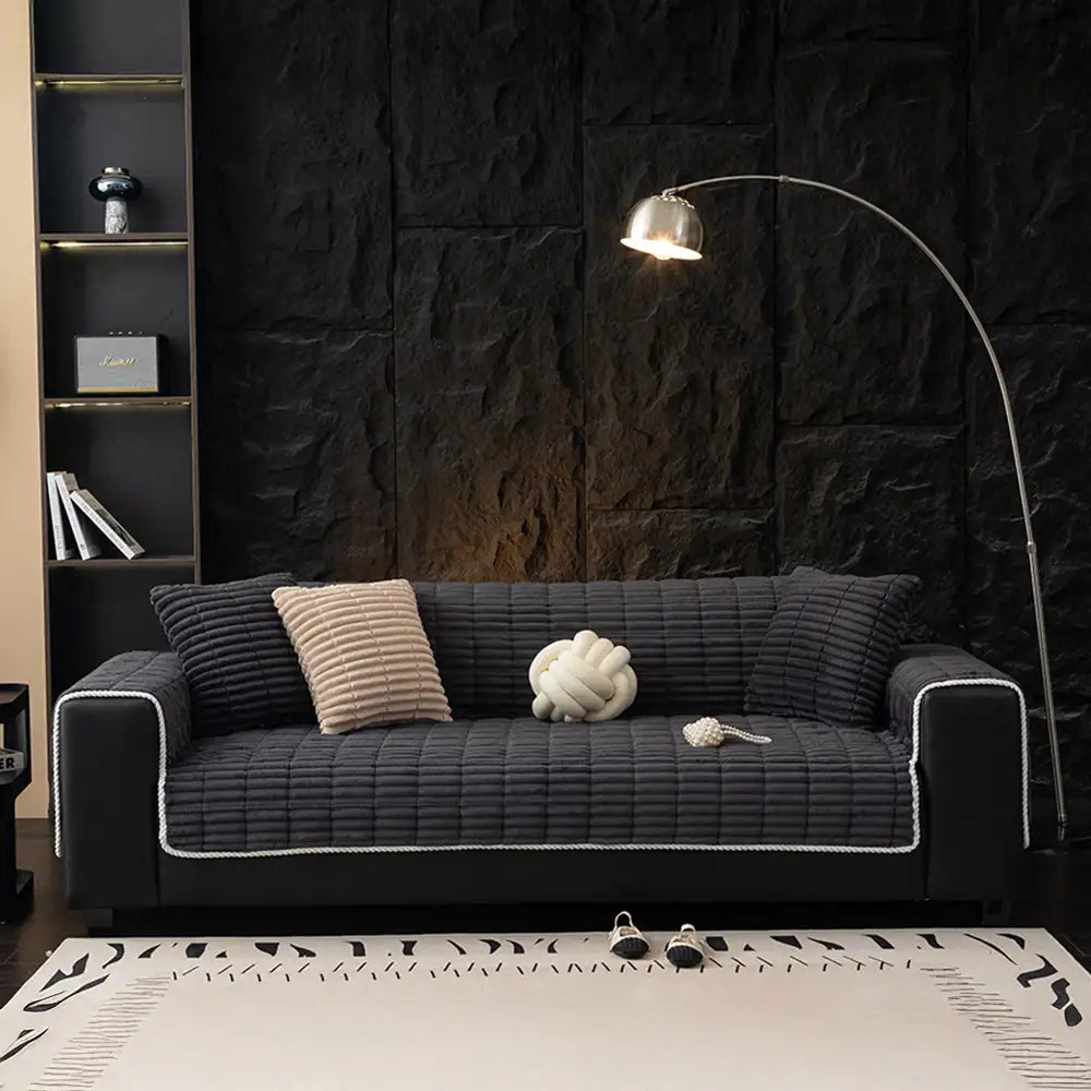Waterdichte Eenzits Bankhoes 70×180 cm – Antislip Fleece Beschermer voor Fauteuil & Sofa Meubelbescherming
