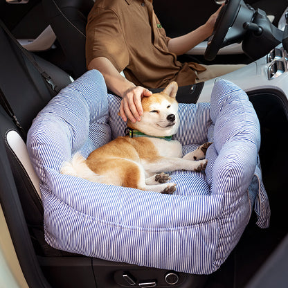 Hondenautostoel Draagbaar Reisbed Comfortabel Bolster Veilige Zetel voor Kleine Honden Katten Huisdieren