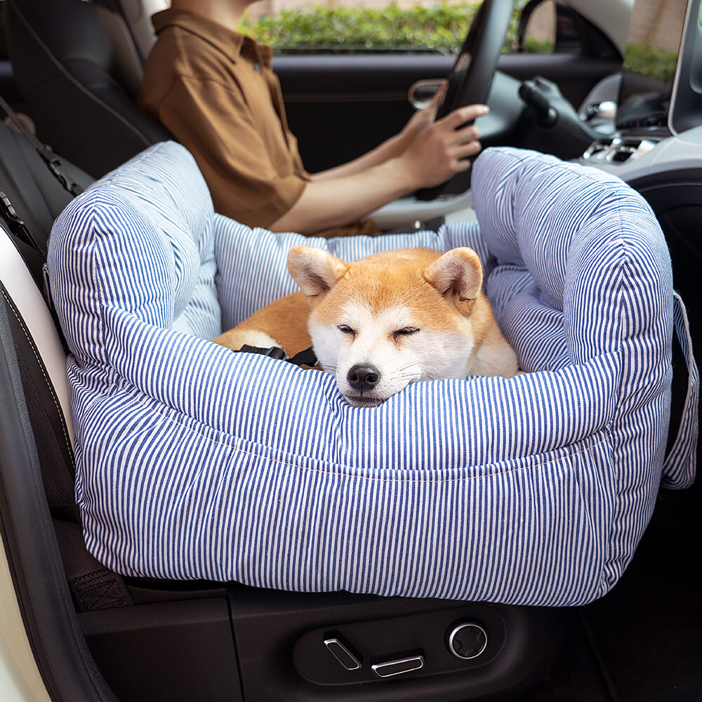 Hondenautostoel Draagbaar Reisbed Comfortabel Bolster Veilige Zetel voor Kleine Honden Katten Huisdieren