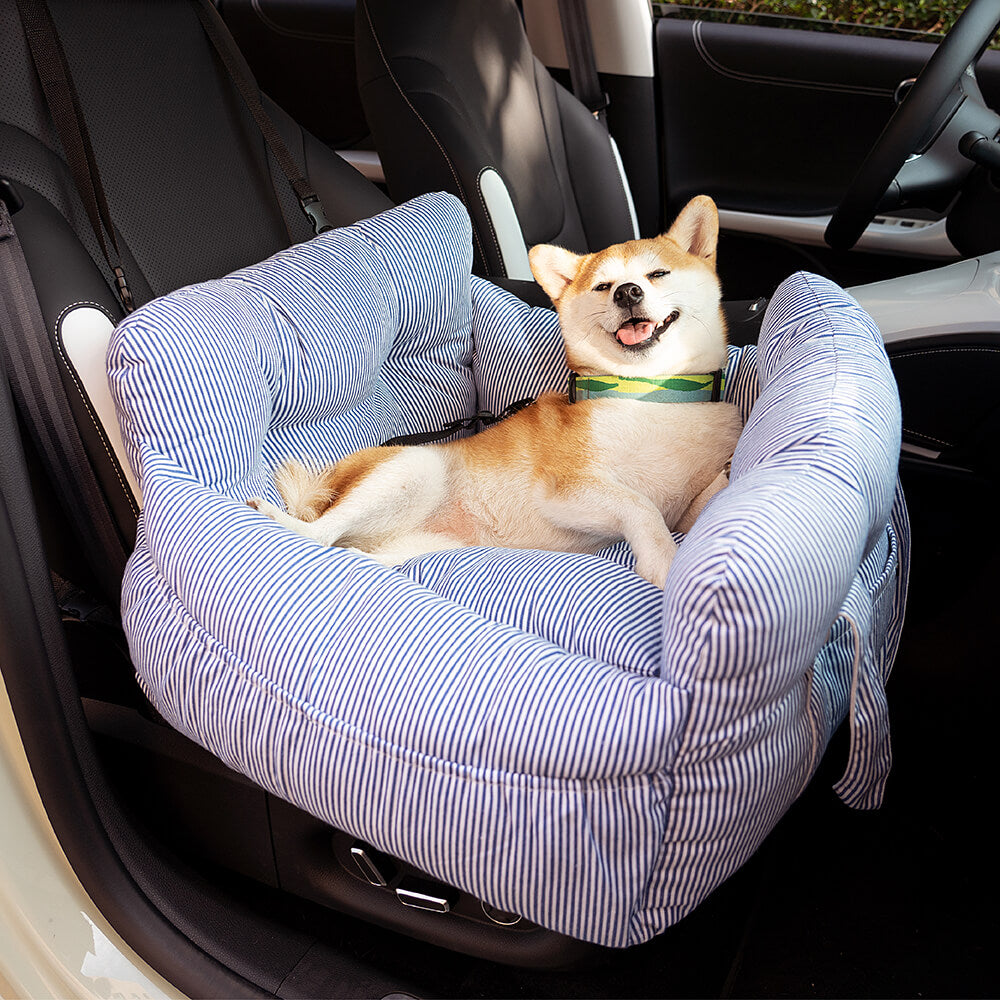 Hondenautostoel Draagbaar Reisbed Comfortabel Bolster Veilige Zetel voor Kleine Honden Katten Huisdieren