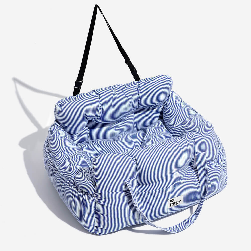 Hondenautostoel Draagbaar Reisbed Comfortabel Bolster Veilige Zetel voor Kleine Honden Katten Huisdieren