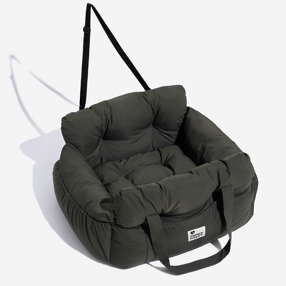 Hondenautostoel Draagbaar Reisbed Comfortabel Bolster Veilige Zetel voor Kleine Honden Katten Huisdieren