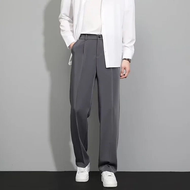 Ruime Heren Pantalon Comfortabel Zittend Model