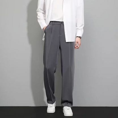 Ruime Heren Pantalon Comfortabel Zittend Model