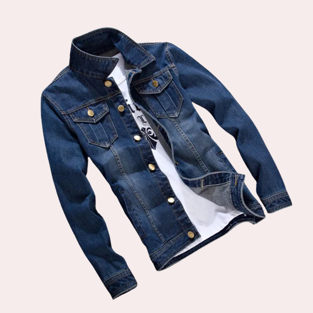 Marzio | Moderne Leren Jas voor Mannen
