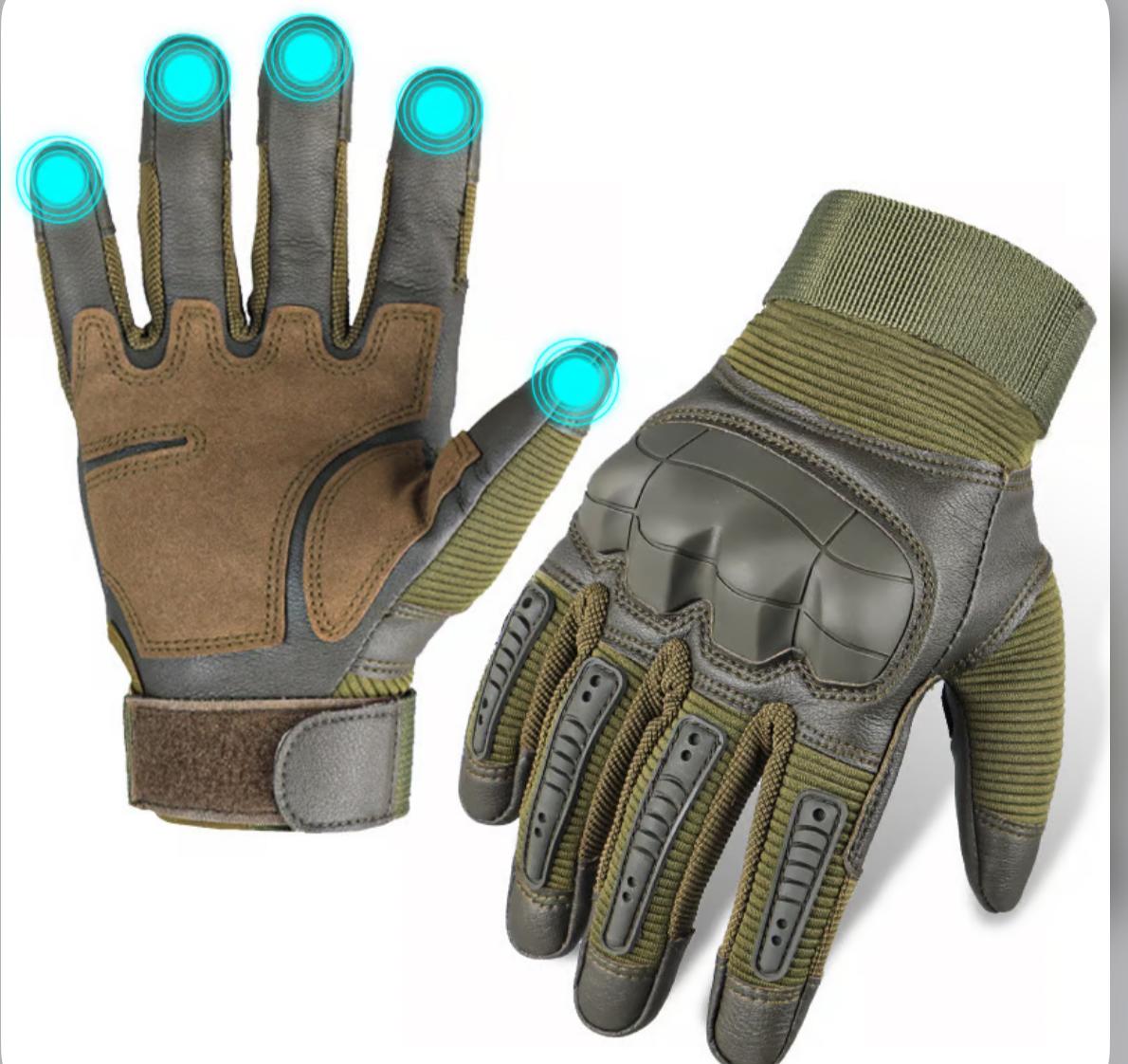 Tactische Volvingerhandschoenen – Verstevigde Bescherming voor Outdoor & Werk
