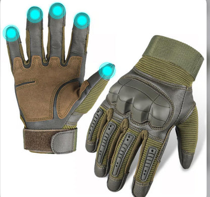 Tactische Volvingerhandschoenen – Verstevigde Bescherming voor Outdoor & Werk