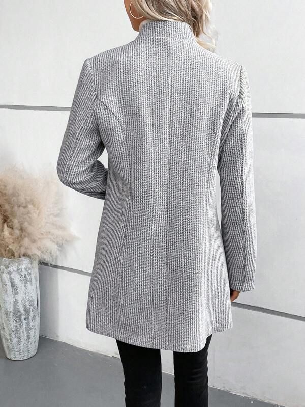 Dames Jas Lange Elegante Wintermantel voor Vrouw