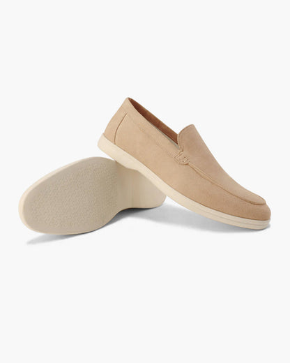 Herenschoenen Suède Loafers Elegante Zomerstijl