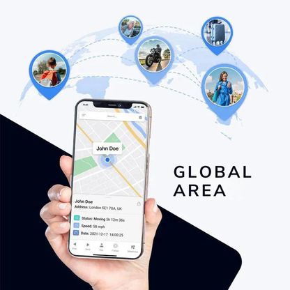 GPS Tracker met Magnetische Bevestiging | Realtime Tracking via App | Voertuigen en Waardevolle Spullen Volgen | Langdurige Accuduur