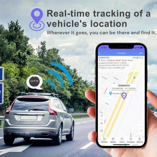 GPS Tracker met Magnetische Bevestiging | Realtime Tracking via App | Voertuigen en Waardevolle Spullen Volgen | Langdurige Accuduur