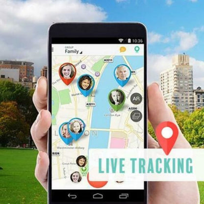 GPS Tracker Realtime Locatie SOS Geofence Notificaties Haustiere Auto Personen