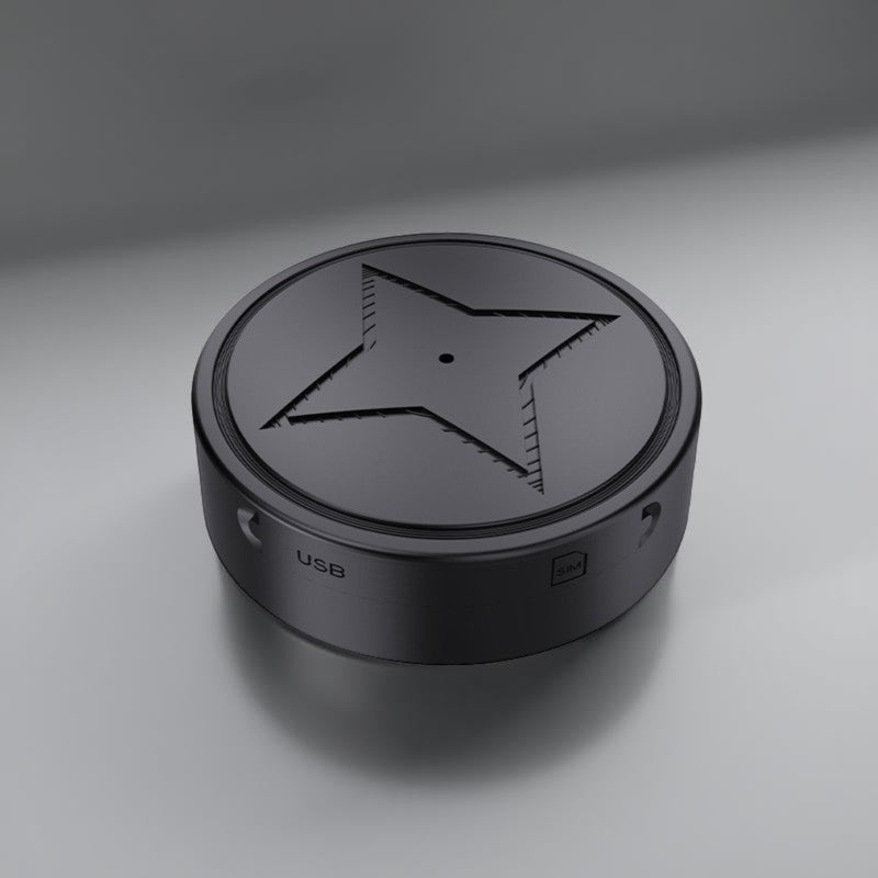 Compact GPS-volgapparaat met Magnetische Bevestiging Waterdicht Real-time Locatie Voertuigtracker Oplaadbaar Mini-formaat