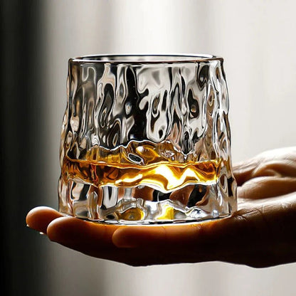 Draaibare Whiskyglazen Set – Loodvrij Kristal – Voor Intense Aromas en Stijlvol Genieten