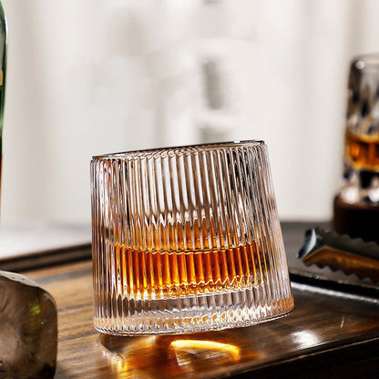 Draaibare Whiskyglazen Set – Loodvrij Kristal – Voor Intense Aromas en Stijlvol Genieten