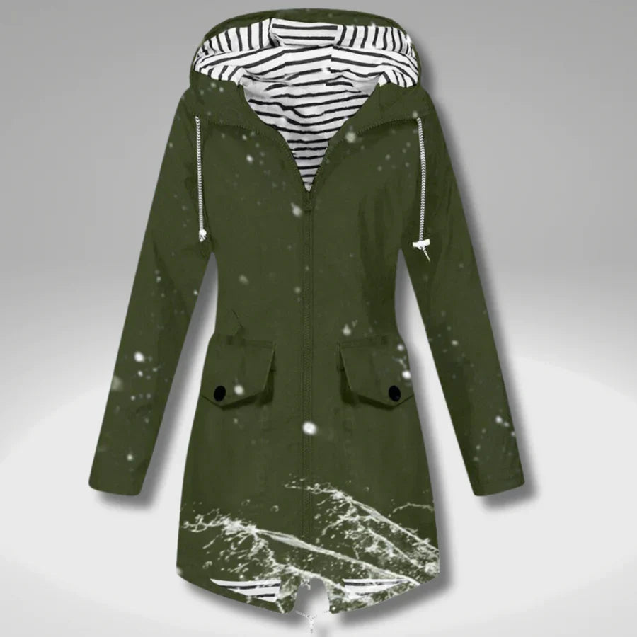 Trenchcoat Waterdichte Regenjas voor Dames