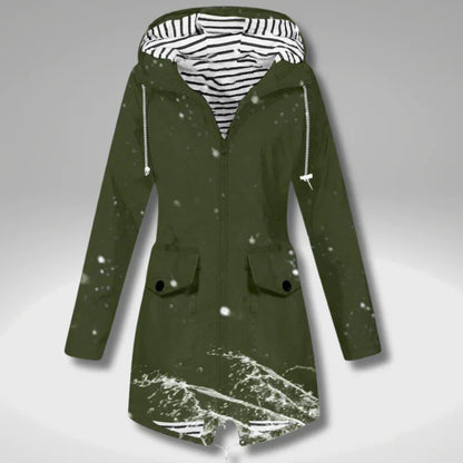 Trenchcoat Waterdichte Regenjas voor Dames