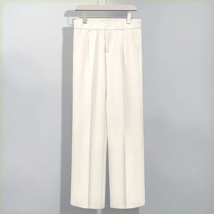 Ruime Heren Pantalon Comfortabel Zittend Model