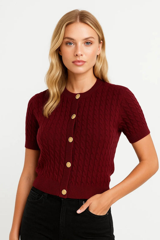 Dames Vest Elegant Tijdloos Alle Seizoenen Mooie Pasvorm - StudioMarella