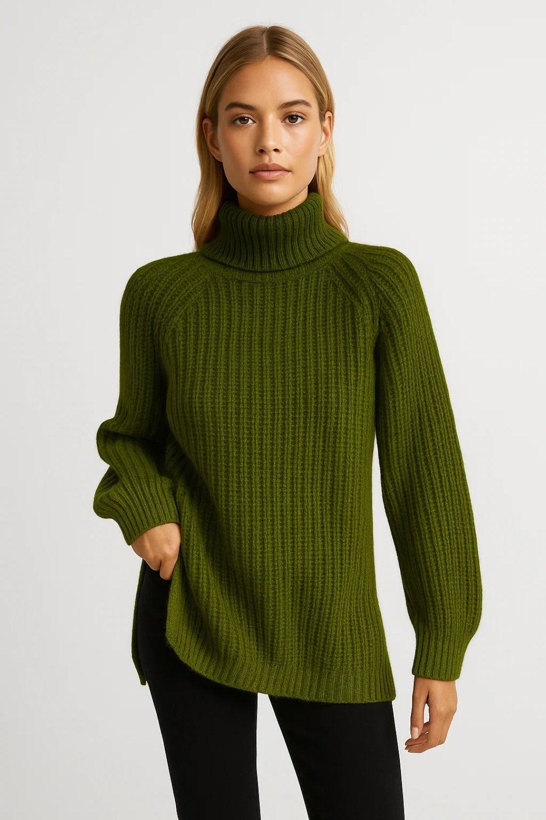 Dames Trui Oversized Comfortabel Zachte Wintertrui Relaxt Model