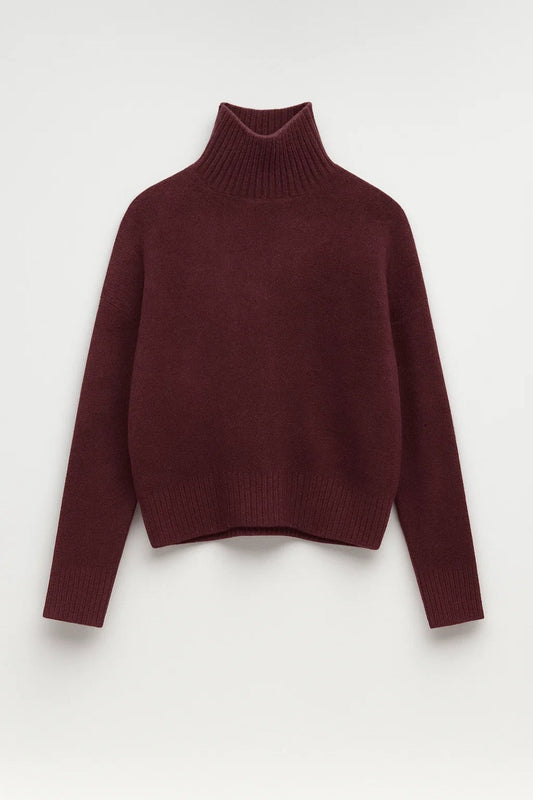 Dames Trui Hoge Kraag Warme Herfst Collectie - StudioMarella