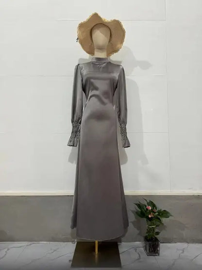 Maxi Jurk voor Vrouwen Bloesemprint Elegante Stijl
