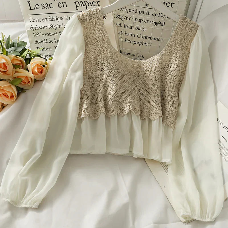 Lente Blouse Zomerjurk Vrouwelijk Floral Design