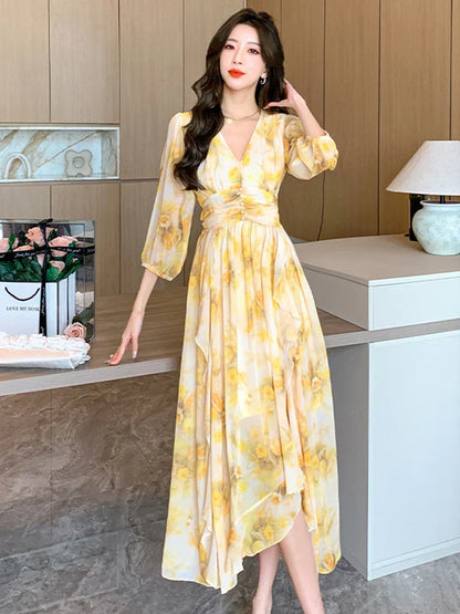 Boho Jurk Zomerse Maxi Jurk Elegante Vrouwenkleding