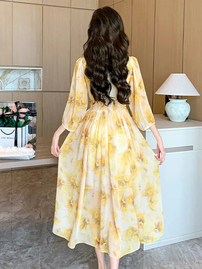 Boho Jurk Zomerse Maxi Jurk Elegante Vrouwenkleding
