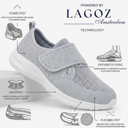 Orthopedische Dames Schoenen voor Diabetes Brede Maat Comfortabel
