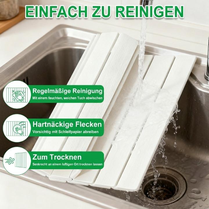 Absorberende Mat van Diatomeeënaarde 40×30 cm - Snel Drogend, Opvouwbaar, Keukenaccessoire voor Afwas en Servies