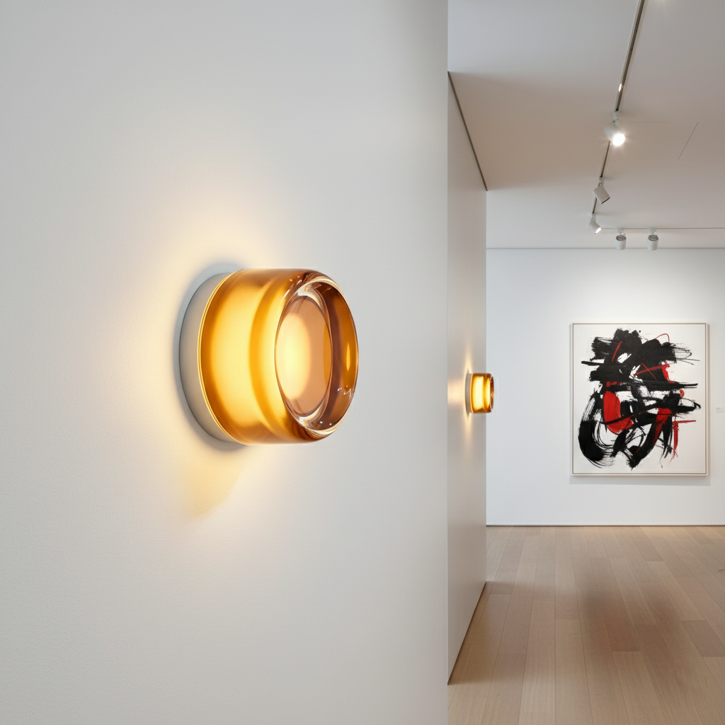 Wandlamp Met Sensor LED Dimpled Acryl Modern Nachtlamp 13,5cm