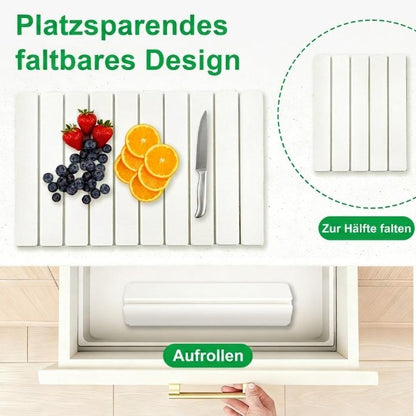 Absorberende Mat van Diatomeeënaarde 40×30 cm - Snel Drogend, Opvouwbaar, Keukenaccessoire voor Afwas en Servies