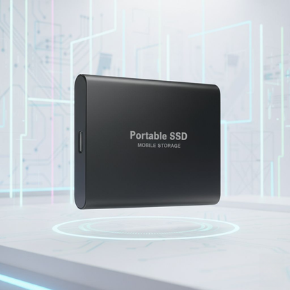 Externe SSD Schijf 128GB USB 3.1 Aluminiumbehuizing Draagbaar Snelle Dataopslag Compatibel PC Laptop