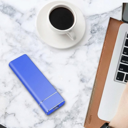 Externe SSD 8TB USB 3.1 Type-C Aluminium Plug Play PC Mac Smart TV Draagbare Harde Schijf Opslag Backup Zilver Zwart Blauw Rood
