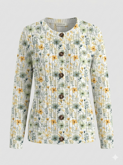 Dames Vest Lange Mouwen 3D Print Casual Stijl - StudioMarella