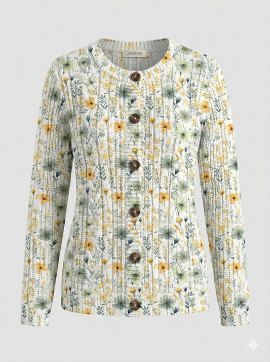 Dames Vest Lange Mouwen 3D Print Casual Stijl - StudioMarella