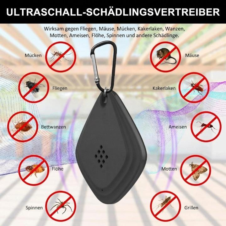 Ultrasonisch Huisdierenaccessoire voor Katten & Honden Zwart Wit Waterdicht USB