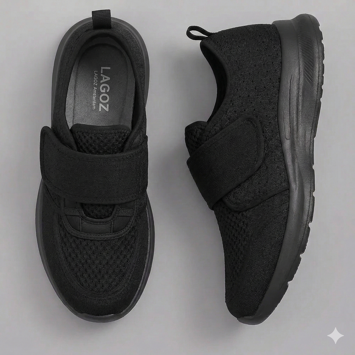 Orthopedische Dames Schoenen voor Diabetes Brede Maat Comfortabel