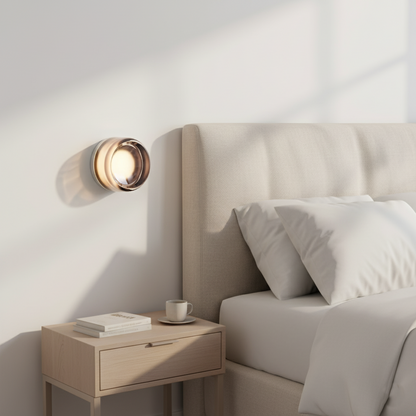 Wandlamp Met Sensor LED Dimpled Acryl Modern Nachtlamp 13,5cm