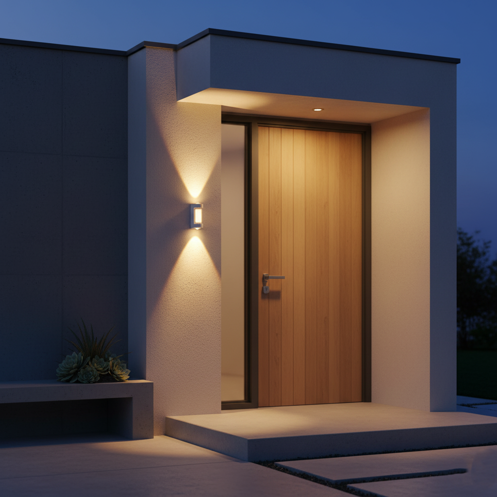 Buitenlamp Up Down LED IP65 Waterdicht Zwart Wit Gevelverlichting 10W