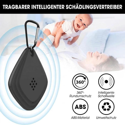 Ultrasonisch Huisdierenaccessoire voor Katten & Honden Zwart Wit Waterdicht USB