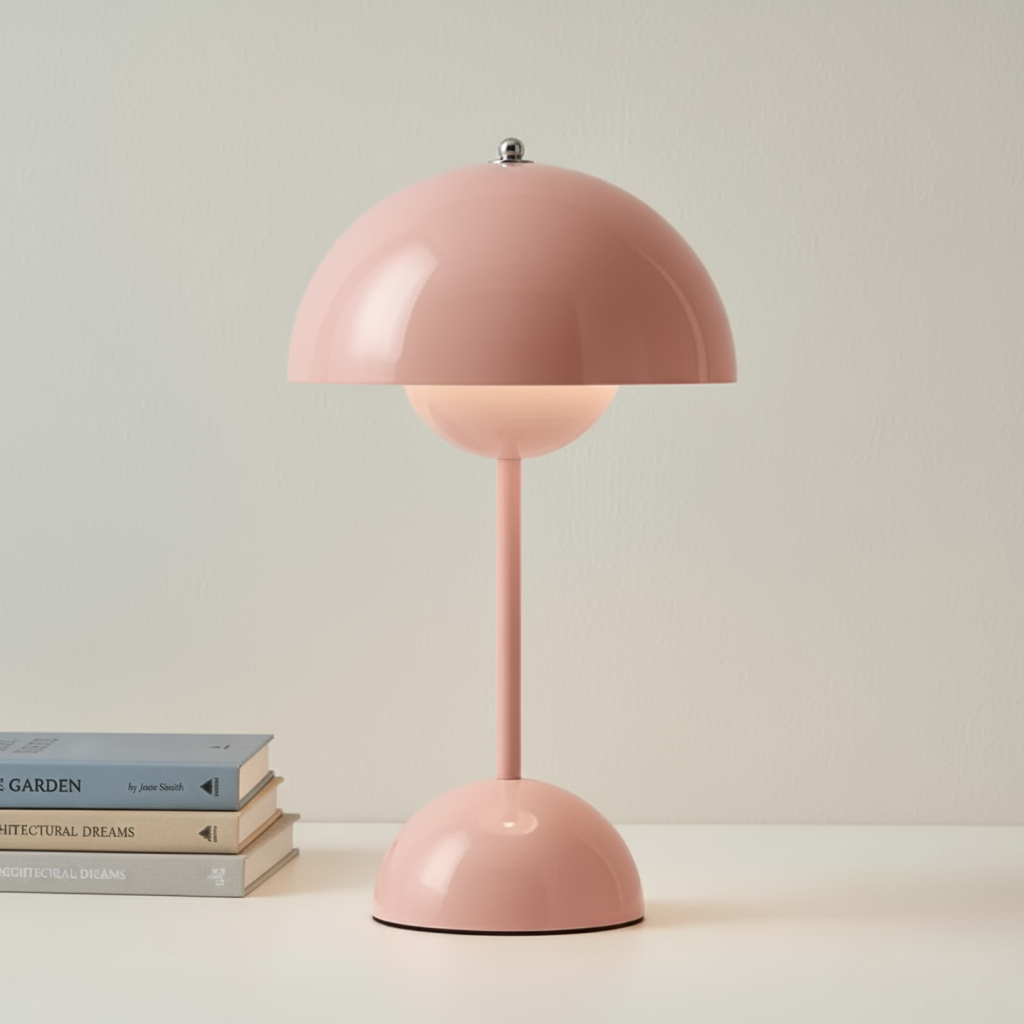 Scandinavische Tafellamp met Dimbaar Warm Licht – Minimalistische Design Lamp voor Woonkamer & Slaapkamer